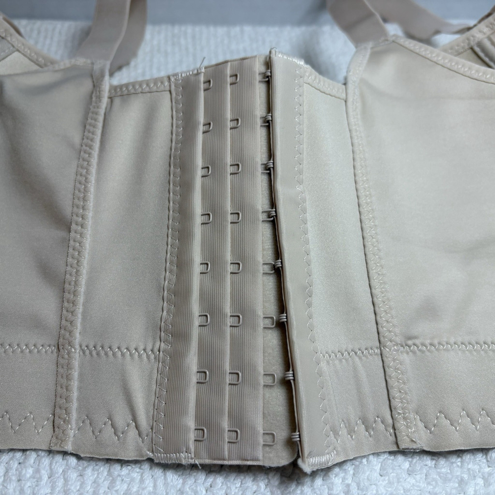 Shapedly Beige Back Smoothing Underwire Wide Strap Shaping Push Up Bra 40B NEW - Picture 5 of 6